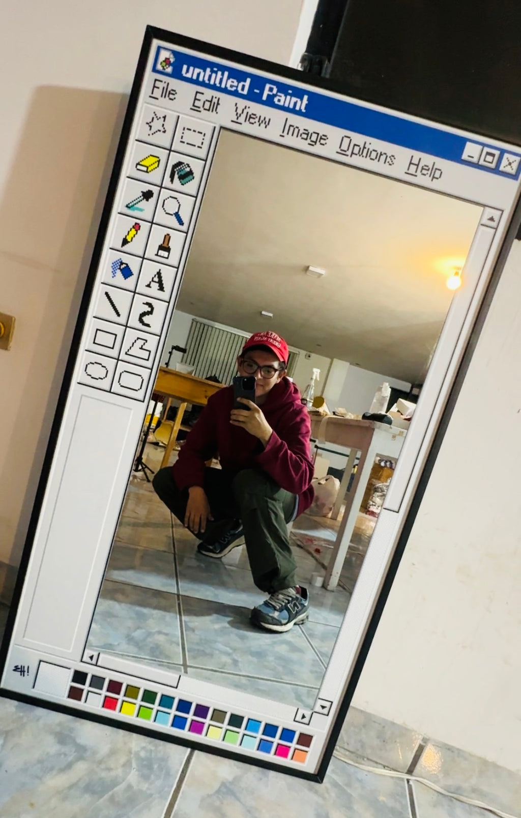 Espejo Paint Archivo Digital (.ai)